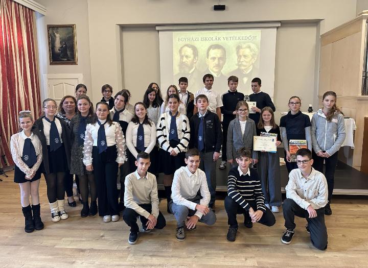 Pápai siker az egyházi iskolák vetélkedőjén Pápai siker az egyházi iskolák vetélkedőjén