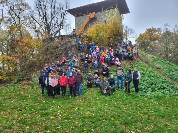 Remnyik Sndor Cserkszcsapat csaldos cserksztrja a Kszegi-hegysgben