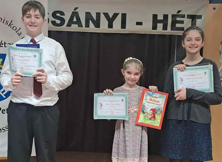 Kossányi József Vers - és Prózamondó verseny Kossányi József Vers - és Prózamondó verseny